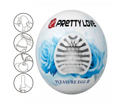 Яйцо-мастурбатор Pretty Love Pleasure Egg III