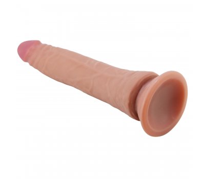 Фаллоимитатор Pretty Love Kable Sliding Skin, мулат, 21 см, Ø 3,7 см