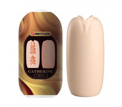 Мастурбатор Pretty Love Catherine OLGA, нежно-розовый