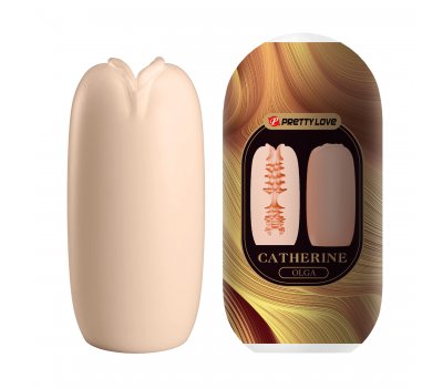 Мастурбатор Pretty Love Catherine OLGA, нежно-розовый
