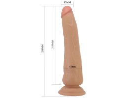 Реалистичный фаллоимитатор на присоске Tiemeyer Sliding Skin, телесный, 25 см, Ø 3,7 см-foto5