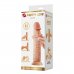 Реалистичный фаллоимитатор на присоске Keon Sliding Skin, телесный, 21,4 см, Ø 4,4 см