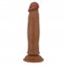 Реалистичный фаллоимитатор на присоске Keon Sliding Skin, мулат, 21,4 см, Ø 4,4 см