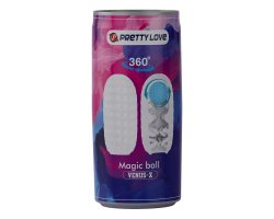 Мастурбатор в банке с вращающимся шариком Magic Ball-foto8