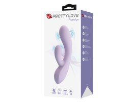 Перезаряжаемый гибкий вибратор Rosolyn, сиреневый, 19 см, Ø 3,6 см-foto3