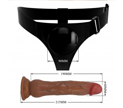Страпон Pretty Love Harness briefs Squirting Kyton