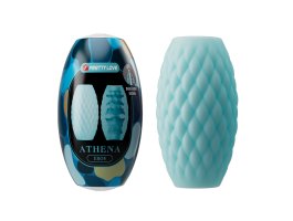 Яйцо-мастурбатор Pretty Love Athena Eros, голубое-foto4