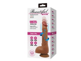 Фаллоимитатор с вибрацией, вращениями и толчками Pretty Love Wilks, 25 см, Ø 4,1 см-foto2