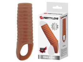 Сквозная насадка с петлей Pretty Love Hartman, телесная Сквозная насадка с петлей Pretty Love Hartman, телесная
