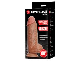 Реалистичный фаллоимитатор из силикона Pretty Love Achille, 22 см, Ø 5,2 см-foto5