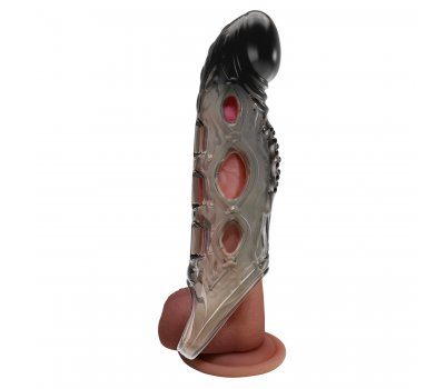 Удлиняющая насадка на пенис +5 см Penis Sleeve Wayde