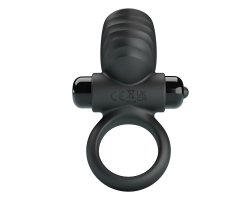 Эрекционное виброкольцо Vibrant Penis Ring Adrien-foto3