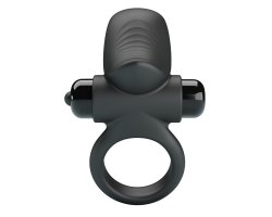 Эрекционное виброкольцо Vibrant Penis Ring Adrien-foto2
