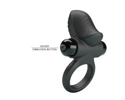 Эрекционное виброкольцо Vibrant Penis Ring Adrien-foto11