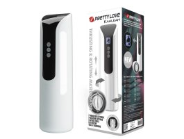 Нереалистичный автоматический мастурбатор Kahleah, белый