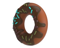 Эрекционное кольцо в форме пончика Choco-foto2