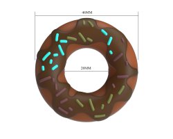 Эрекционное кольцо в форме пончика Choco-foto7