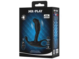 Перезаряжаемый стимулятор простаты с пультом управления Mr. Play, черный, Ø 2,4 см-foto10