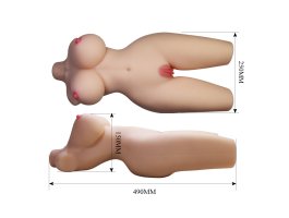 Мастурбатор торс с вагиной и анусом Crazy Bull Tiffany-foto2