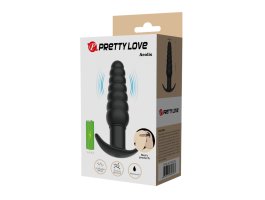 Анальный вибростимулятор Pretty Love Aeolis, черный, 11 см-foto7