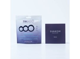 Набор эрекционных колец Svakom «Triooo», синий, Ø 2,8 см, Ø 3,4 см, Ø 4 см-foto7