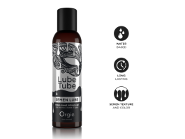Интимный гель Orgie Lube Tube Semen Lube имитация спермы, 150 мл-foto3