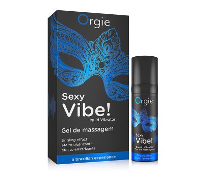 Гель Orgie Sexy Vibe Liquid Vibrator с эффектом вибрации, 15 мл