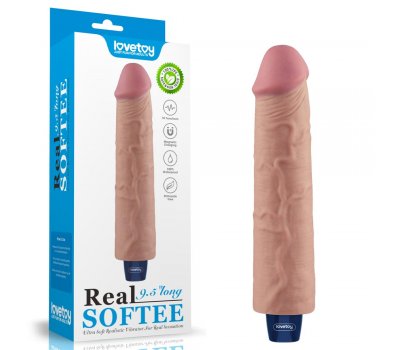 Реалистичный перезаряжаемый вибратор Real Softee, 23,7 см, Ø 4,8 см Реалистичный перезаряжаемый вибратор Real Softee, 23,7 см, Ø 4,8 см