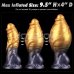 Надувной фаллоимитатор для фистинга со съемной грушей Dual Density Silicone Inflatable Dildo, 19 см, Ø 4,5 см Надувной фаллоимитатор для фистинга со съемной грушей Dual Density Silicone Inflatable Dildo, 19 см, Ø 4,5 см