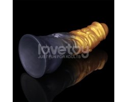 Надувной фаллоимитатор для фистинга со съемной грушей Dual Density Silicone Inflatable Dildo, 19 см, Ø 4,5 см-foto4