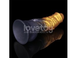 Надувной фаллоимитатор для фистинга со съемной грушей Dual Density Silicone Inflatable Dildo, 19 см, Ø 4,5 см-foto4