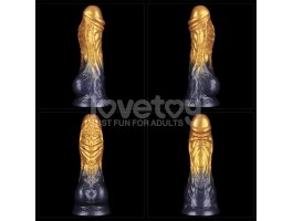 Надувной фаллоимитатор для фистинга со съемной грушей Dual Density Silicone Inflatable Dildo, 21 см, Ø 5 см-foto2