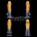Надувной фаллоимитатор для фистинга со съемной грушей Dual Density Silicone Inflatable Dildo, 21 см, Ø 5 см Надувной фаллоимитатор для фистинга со съемной грушей Dual Density Silicone Inflatable Dildo, 21 см, Ø 5 см