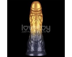 Надувной фаллоимитатор для фистинга со съемной грушей Dual Density Silicone Inflatable Dildo, 21 см, Ø 5 см-foto4