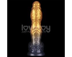 Надувной фаллоимитатор для фистинга со съемной грушей Dual Density Silicone Inflatable Dildo, 25 см, Ø 5,6 см-foto5