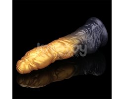Надувной фаллоимитатор для фистинга со съемной грушей Dual Density Silicone Inflatable Dildo, 25 см, Ø 5,6 см-foto6