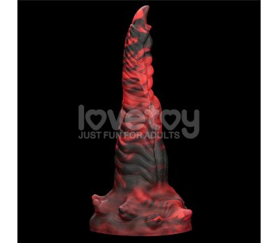 Вибратор в форме лапы с двумя пальцами Savage Charm Double-Claw черно-красный Вибратор в форме лапы с двумя пальцами Savage Charm Double-Claw черно-красный