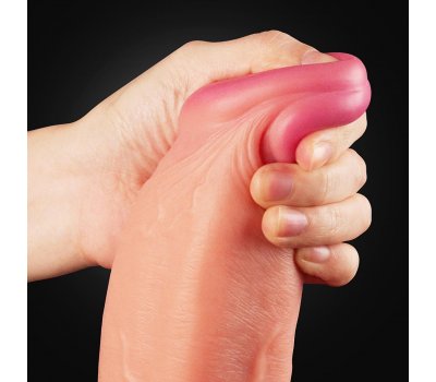 Фаллоимитатор Dual Layer Platinum Silicone Cock, 30,5 см, Ø 5,8 см Фаллоимитатор Dual Layer Platinum Silicone Cock, 30,5 см, Ø 5,8 см