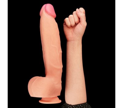 Фаллоимитатор Dual Layer Platinum Silicone Cock, 30,5 см, Ø 5,8 см Фаллоимитатор Dual Layer Platinum Silicone Cock, 30,5 см, Ø 5,8 см