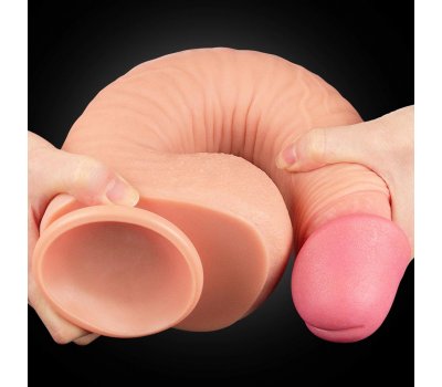 Фаллоимитатор Dual Layer Platinum Silicone Cock, 30,5 см, Ø 5,3 см Фаллоимитатор Dual Layer Platinum Silicone Cock, 30,5 см, Ø 5,3 см