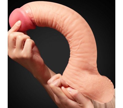 Фаллоимитатор Dual Layer Platinum Silicone Cock, 30,5 см, Ø 5,3 см Фаллоимитатор Dual Layer Platinum Silicone Cock, 30,5 см, Ø 5,3 см