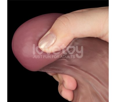Гибкий фаллоимитатор с хребтом Silicone Cock XXL 37,5 см, Ø 6 см Гибкий фаллоимитатор с хребтом Silicone Cock XXL 37,5 см, Ø 6 см