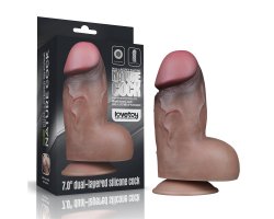 Фаллоимитатор увеличенной полноты Silicone Cock, мулат, 18,2 см, Ø 6,6 Фаллоимитатор увеличенной полноты Silicone Cock, мулат, 18,2 см, Ø 6,6
