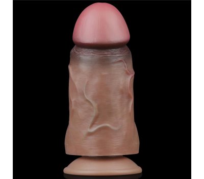 Фаллоимитатор увеличенной полноты Silicone Cock, мулат, 18,2 см, Ø 6,6 Фаллоимитатор увеличенной полноты Silicone Cock, мулат, 18,2 см, Ø 6,6