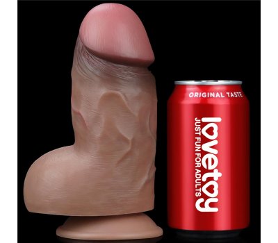 Фаллоимитатор увеличенной полноты Silicone Cock, мулат, 18,2 см, Ø 6,6 Фаллоимитатор увеличенной полноты Silicone Cock, мулат, 18,2 см, Ø 6,6