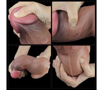 Фаллоимитатор увеличенной полноты Silicone Cock, мулат, 18,2 см, Ø 6,6 Фаллоимитатор увеличенной полноты Silicone Cock, мулат, 18,2 см, Ø 6,6