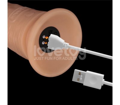 Реалистичный перезаряжаемый вибратор Power Basics Cock, 18 см, Ø 4 см Реалистичный перезаряжаемый вибратор Power Basics Cock, 18 см, Ø 4 см