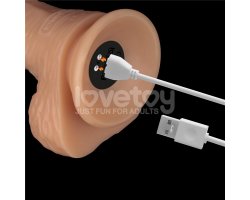 Вибратор реалистичный Power Basics Cock, 22 см, Ø 4,5 см-foto2