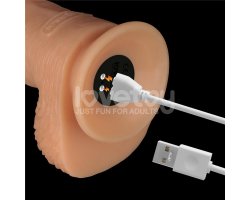Вибратор с мошонкой Power Basics Cock, 23,6 см, Ø 5,1 см-foto14
