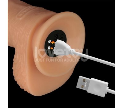Вибратор с мошонкой Power Basics Cock, 23,6 см, Ø 5,1 см Вибратор с мошонкой Power Basics Cock, 23,6 см, Ø 5,1 см